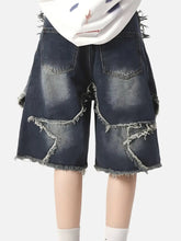 Load image into Gallery viewer, Denim Shorts T-BuckStar
